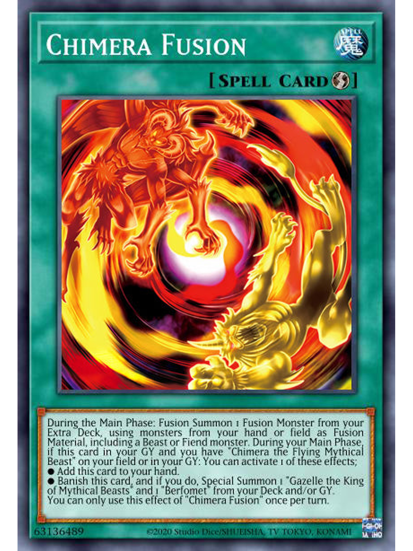 Chimera Fusion - MP24-EN221 - Ultra Rare 1st Edition 1