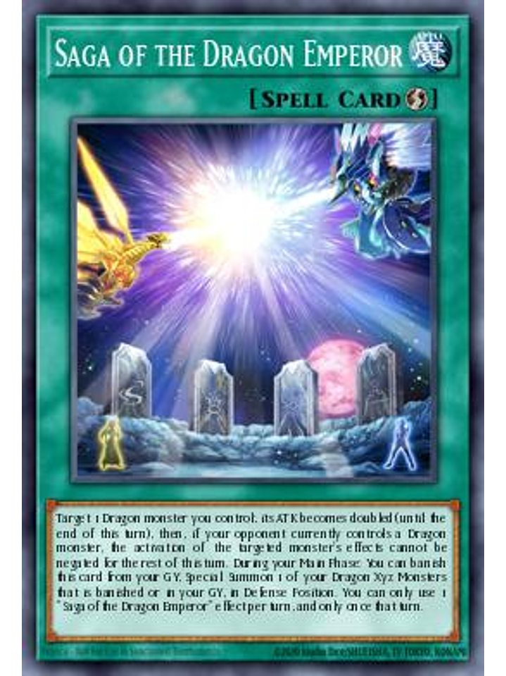 Saga of the Dragon Emperor - MP24-EN264 - Ultra Rare 1st Edition 1