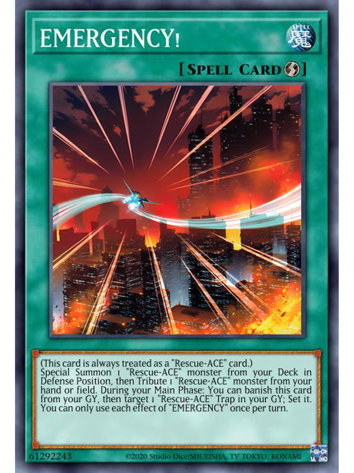 EMERGENCY! - MP24-EN222 - Ultra Rare 1st Edition 1