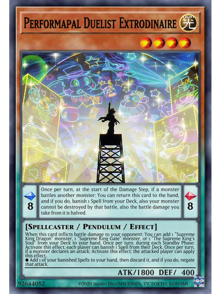 Performapal Duelist Extraordinaire - MP24-EN265 - Ultra Rare 1st Edition 1