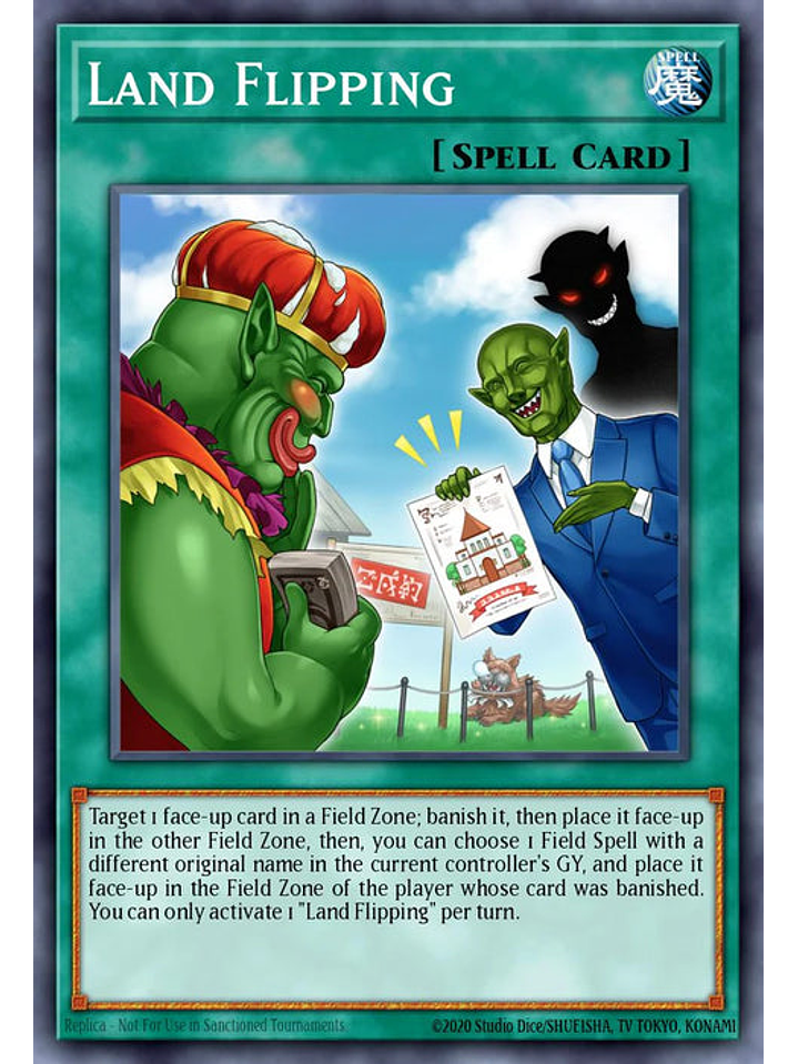 Land Flipping - MP24-EN327 - Common 1st Edition 1