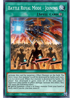 Battle Royal Mode - Joining - MP24-EN267 - Ultra Rare 1st Edition