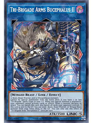 Tri-Brigade Arms Bucephalus II - MP24-EN175 - Ultra Rare 1st Edition