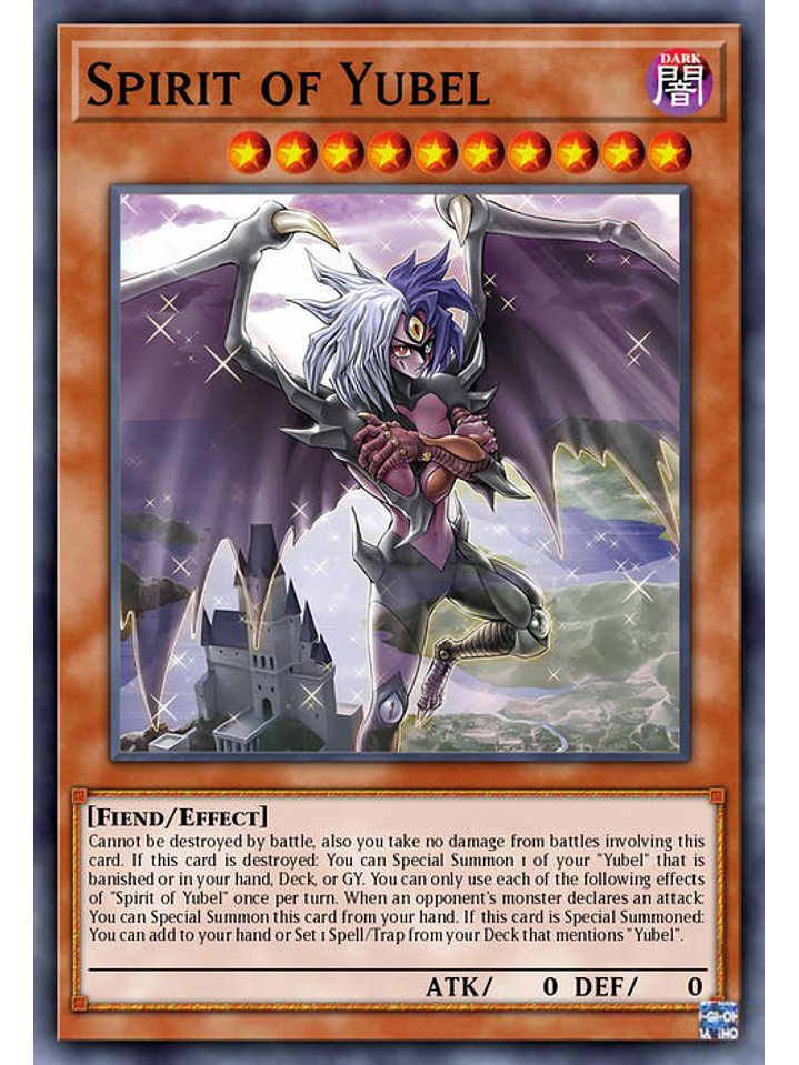 Spirit of Yubel - MP24-EN127 - Prismatic Secret Rare 1st Edition 1