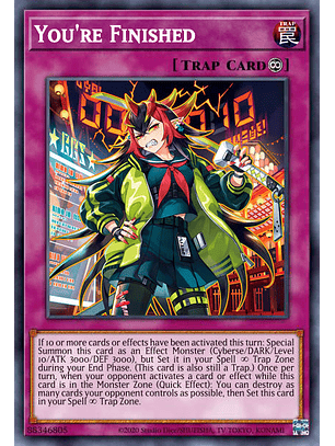 You're Finished - MP24-EN225 - Ultra Rare 1st Edition