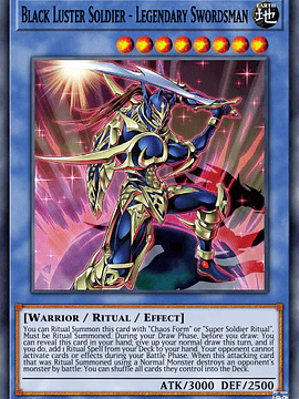 Black Luster Soldier - Legendary Swordsman - MP24-EN129 - Prismatic Secret Rare 1st Edition