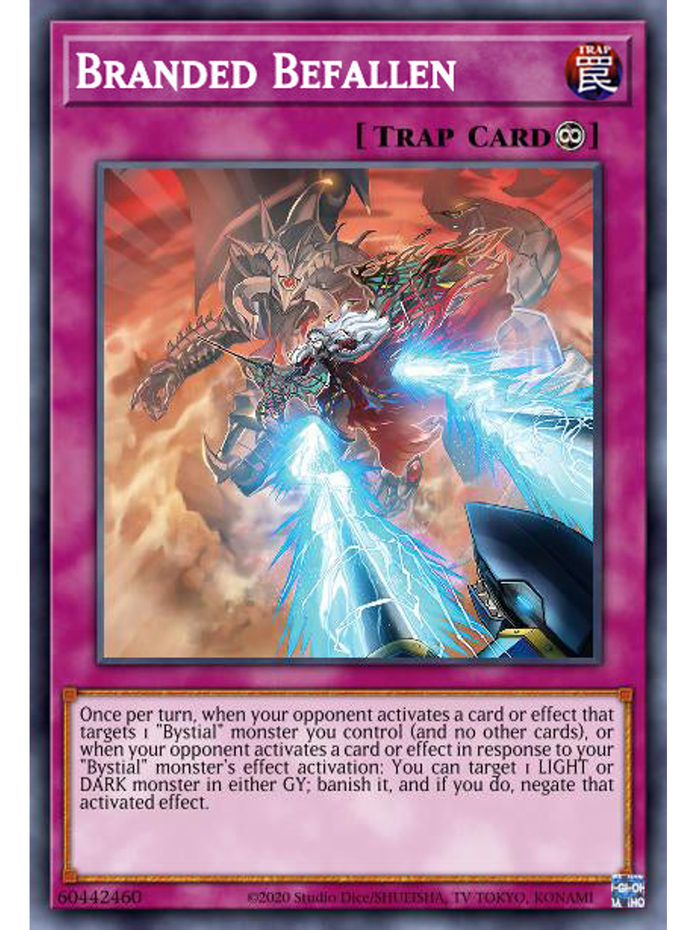 Branded Befallen - MP24-EN330 - Common 1st Edition 1