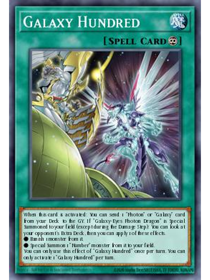 Galaxy Hundred - MP24-EN177 - Ultra Rare 1st Edition 1