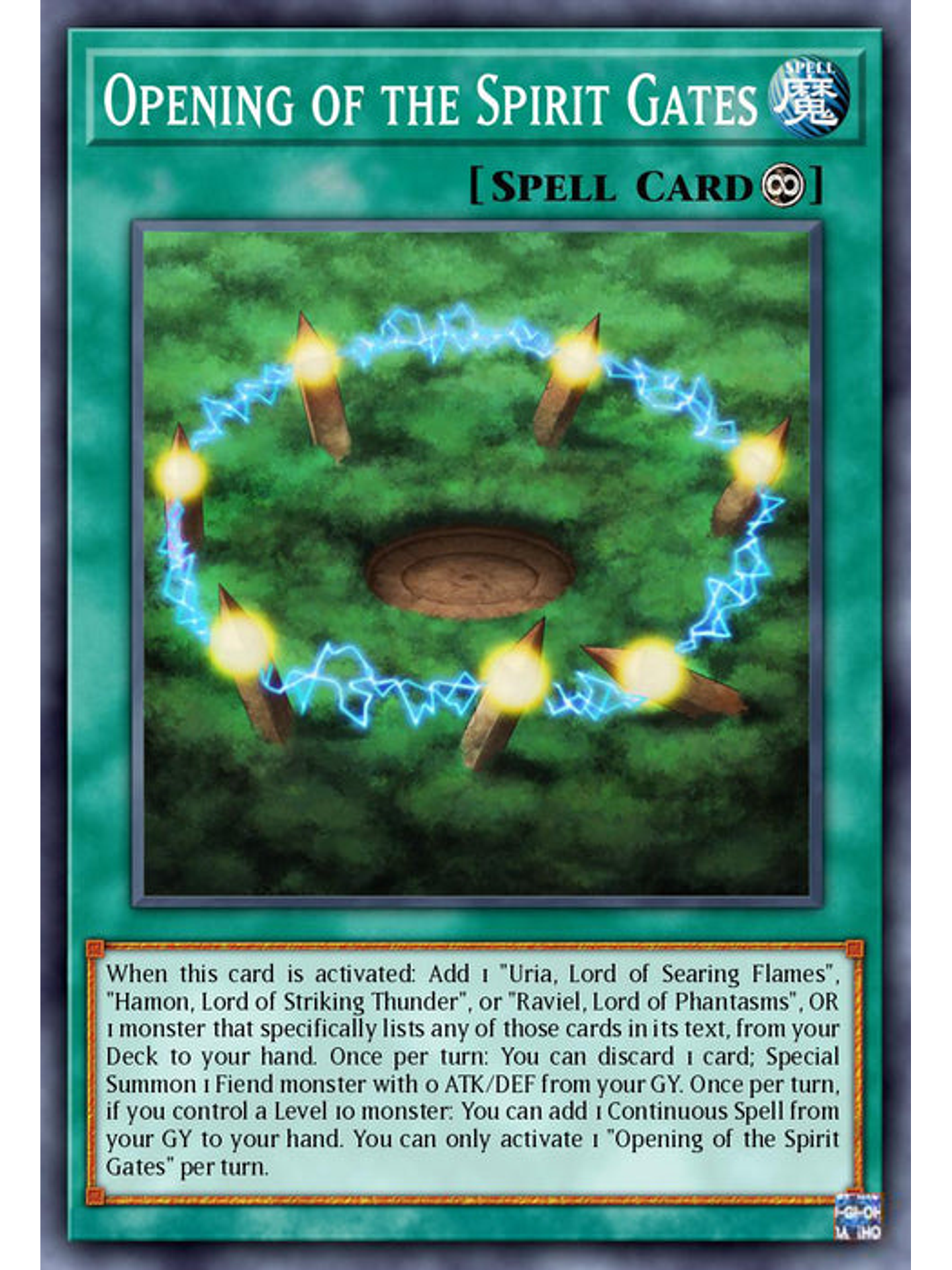 Opening of the Spirit Gates - MP24-EN019 - Quarter Century Secret Rare 1st Edition 1