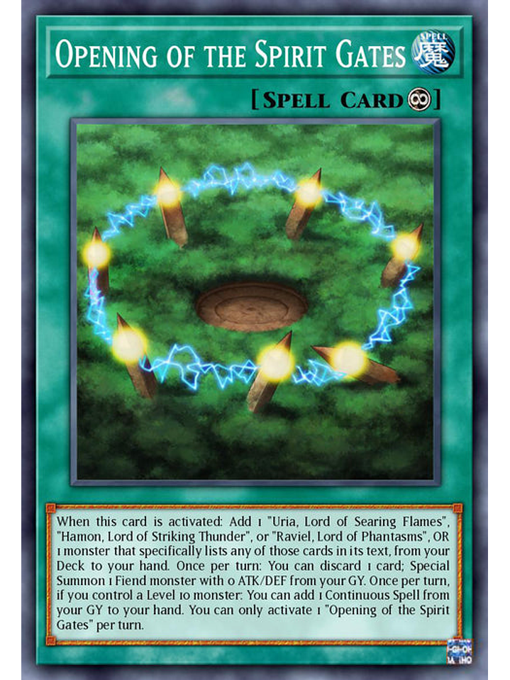 Opening of the Spirit Gates - MP24-EN019 - Quarter Century Secret Rare 1st Edition 1