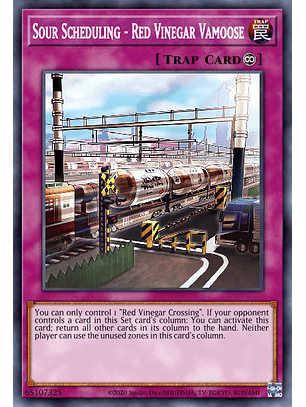 Sour Scheduling - Red Vinegar Vamoose - MP24-EN333 - Common 1st Edition