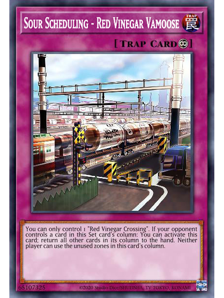 Sour Scheduling - Red Vinegar Vamoose - MP24-EN333 - Common 1st Edition 1