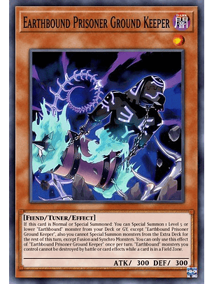 Earthbound Prisoner Ground Keeper - MP24-EN274 - Ultra Rare 1st Edition