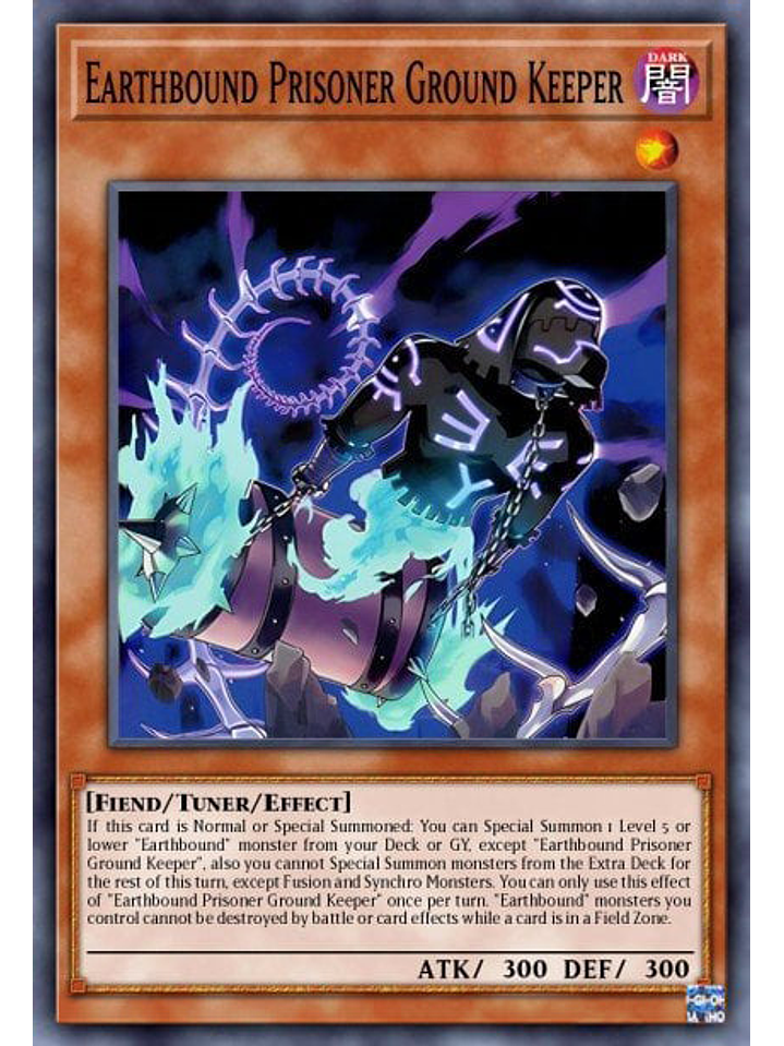 Earthbound Prisoner Ground Keeper - MP24-EN274 - Ultra Rare 1st Edition 1