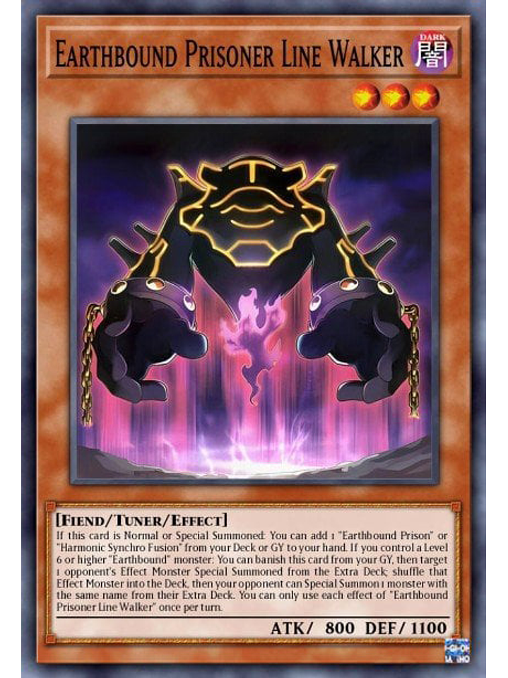 Earthbound Prisoner Line Walker - MP24-EN275 - Ultra Rare 1st Edition 1