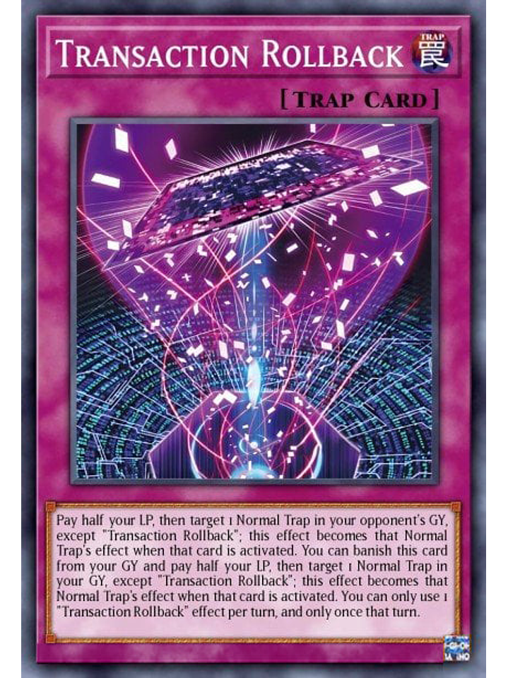 Transaction Rollback - MP24-EN134 - Prismatic Secret Rare 1st Edition 1