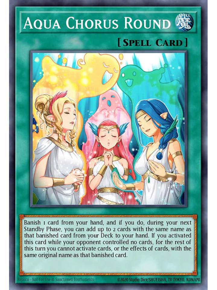 Aqua Chorus Round - MP24-EN378 - Common 1st Edition 1