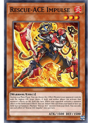 Rescue-ACE Impulse - MP24-EN277 - Ultra Rare 1st Edition