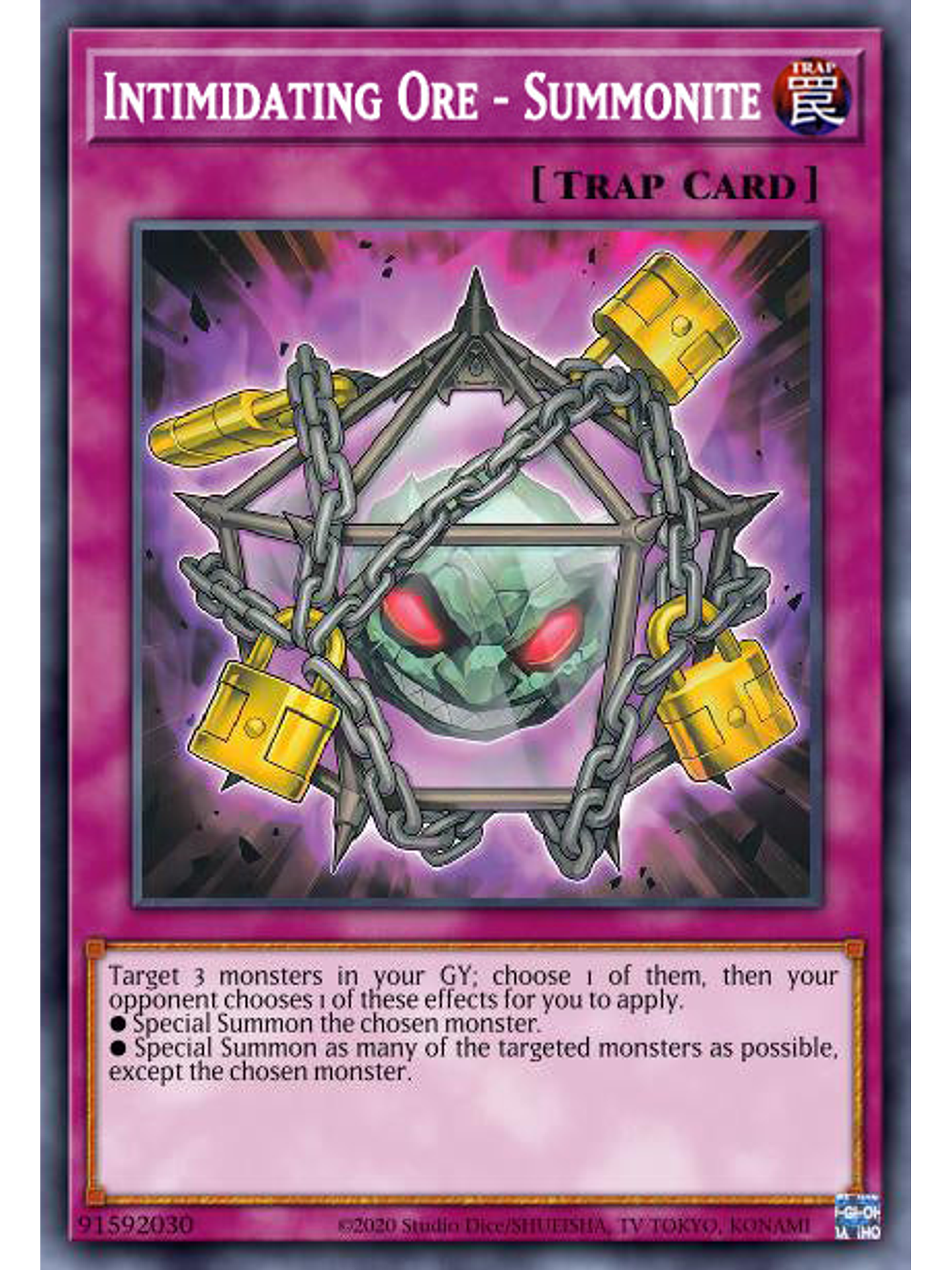 Intimidating Ore - Summonite - MP24-EN334 - Common 1st Edition 1