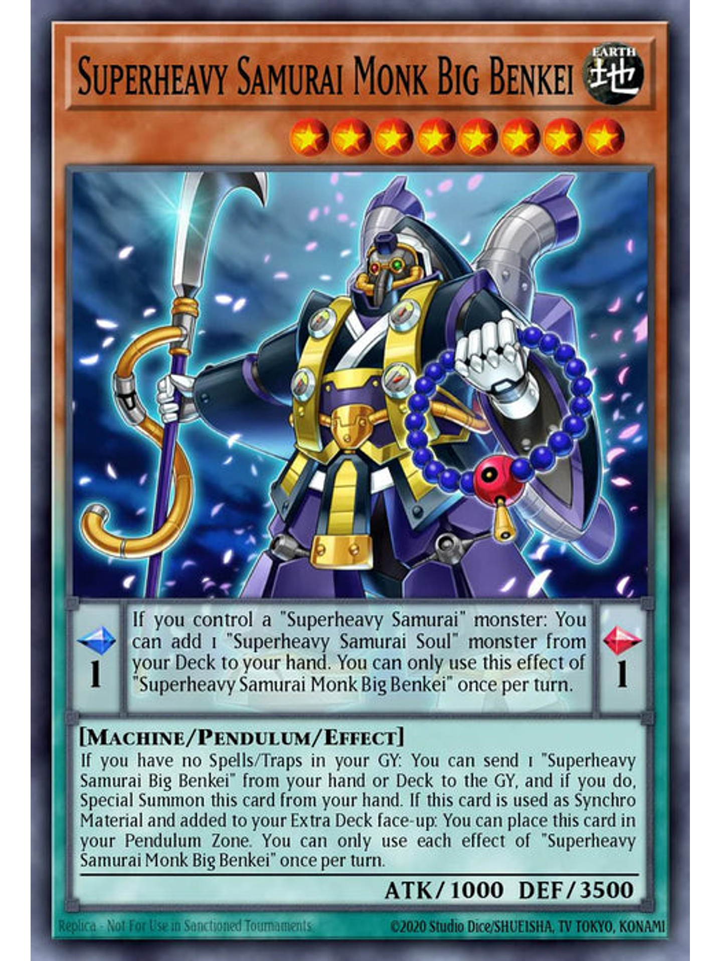 Superheavy Samurai Big Benkei - MP24-EN187 - Ultra Rare 1st Edition 1