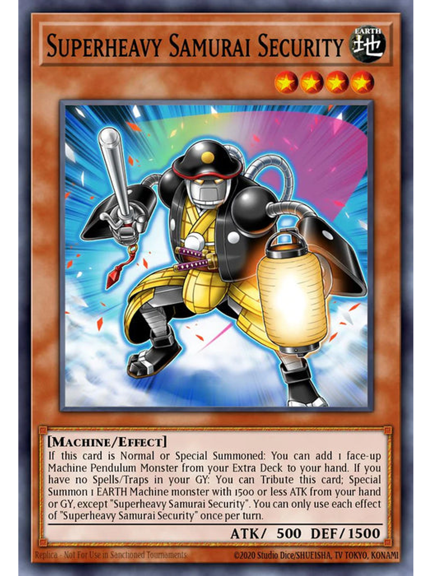 Superheavy Samurai Security - MP24-EN231 - Ultra Rare 1st Edition 1