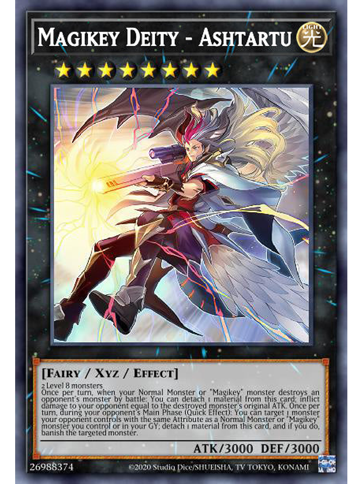 Magikey Deity - Ashtartu - MP24-EN232 - Ultra Rare 1st Edition 1