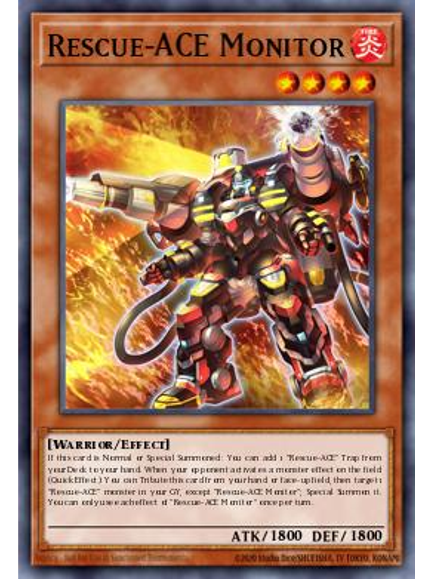 Rescue-ACE Monitor - MP24-EN279 - Ultra Rare 1st Edition 1