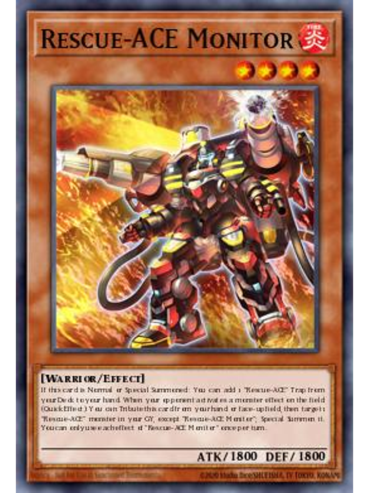 Rescue-ACE Monitor - MP24-EN279 - Ultra Rare 1st Edition 1