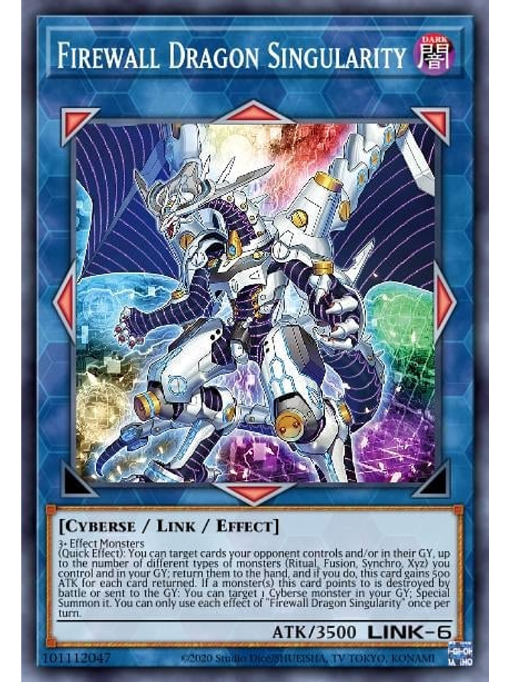 Firewall Dragon Singularity - MP24-EN087 - Prismatic Secret Rare 1st Edition 1