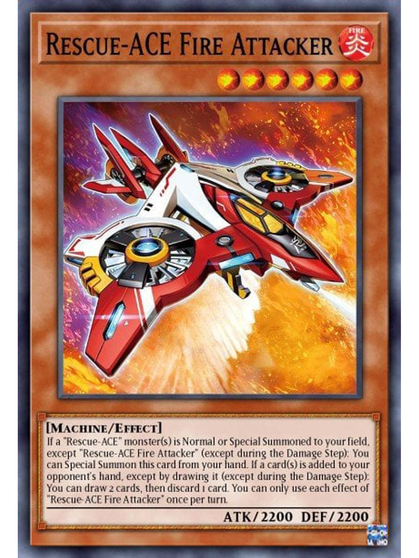 Rescue-ACE Fire Attacker - MP24-EN280 - Ultra Rare 1st Edition 1