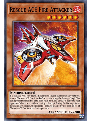 Rescue-ACE Fire Attacker - MP24-EN280 - Ultra Rare 1st Edition