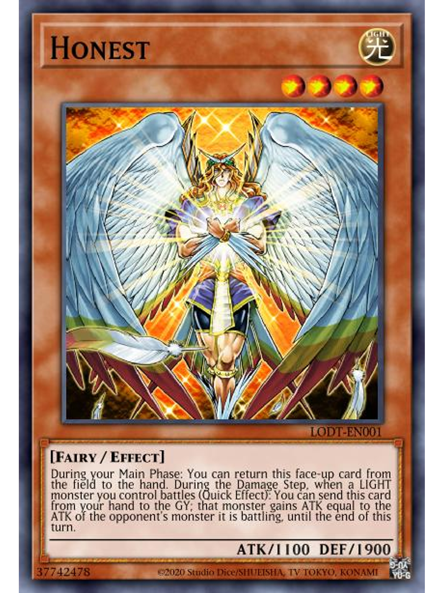 Honest - MP24-EN023 - Quarter Century Secret Rare 1st Edition 1