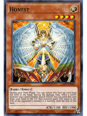 Honest - MP24-EN023 - Quarter Century Secret Rare 1st Edition