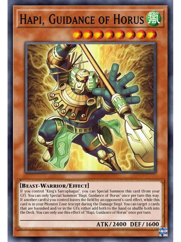 Hapi, Guidance of Horus - MP24-EN234 - Ultra Rare 1st Edition 1