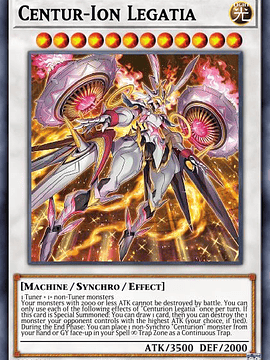 Centur-Ion Legatia - MP24-EN145 - Prismatic Secret Rare 1st Edition