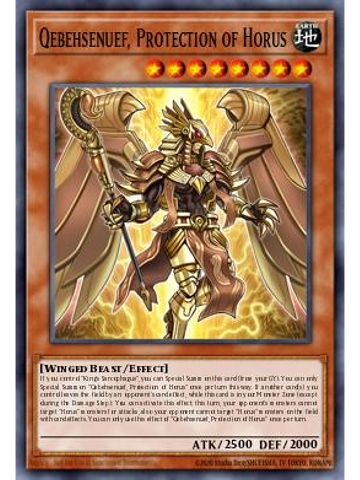 Qebehsenuef, Protection of Horus - MP24-EN235 - Ultra Rare 1st Edition 1