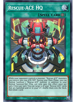 Rescue-ACE HQ - MP24-EN282 - Ultra Rare 1st Edition