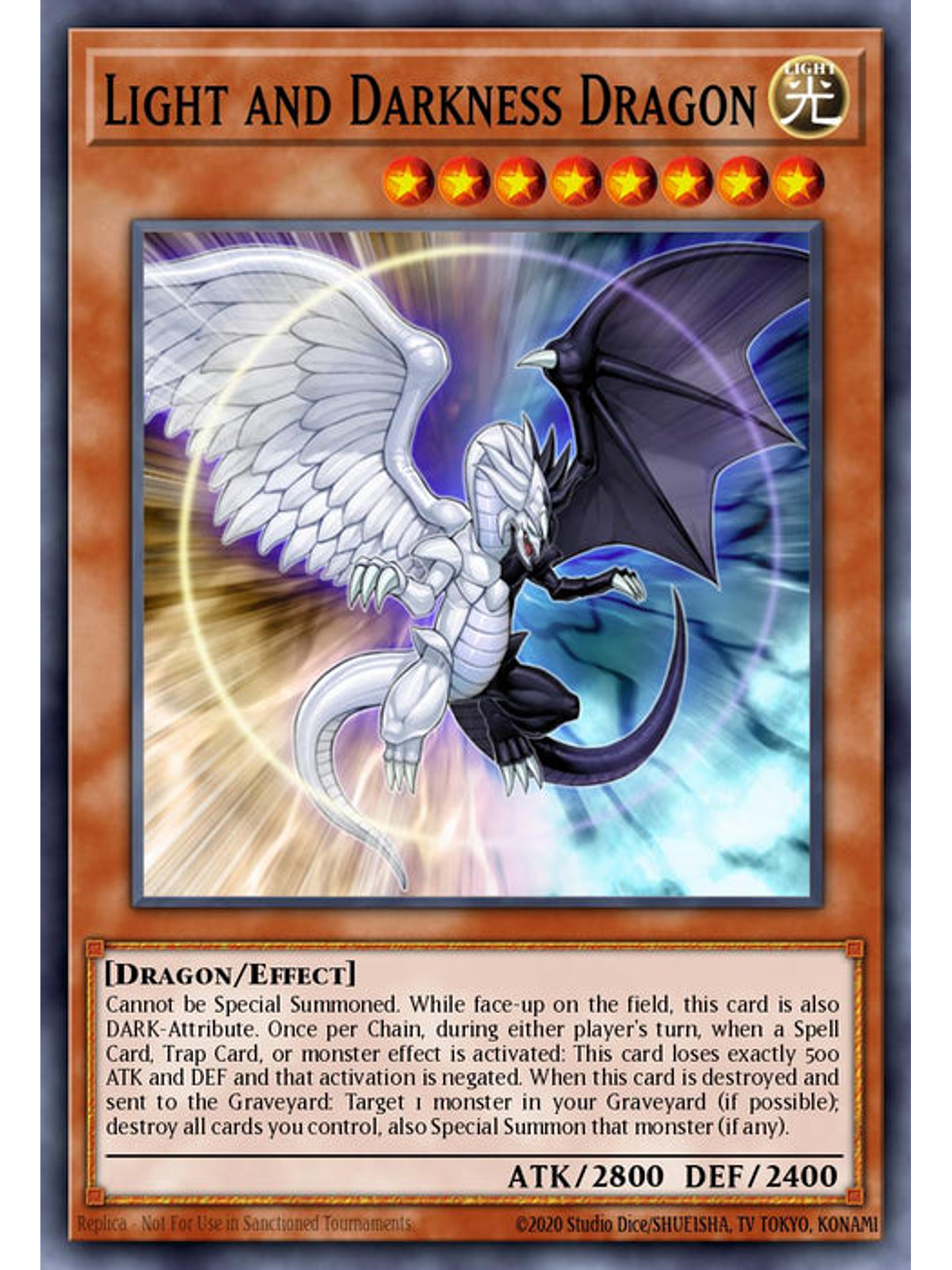 Light and Darkness Dragon - MP24-EN024 - Quarter Century Secret Rare 1st Edition 1