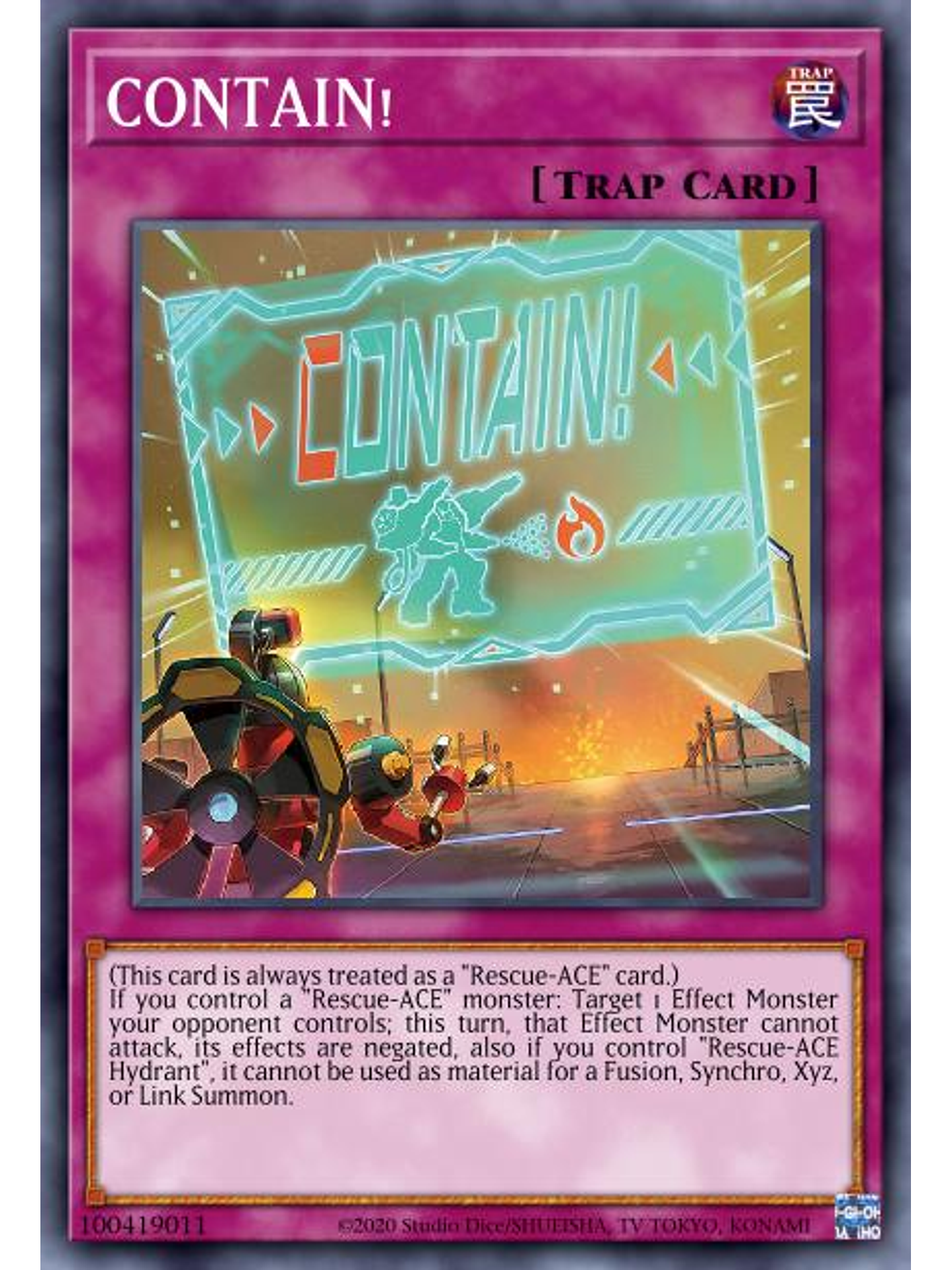 CONTAIN! - MP24-EN283 - Ultra Rare 1st Edition 1