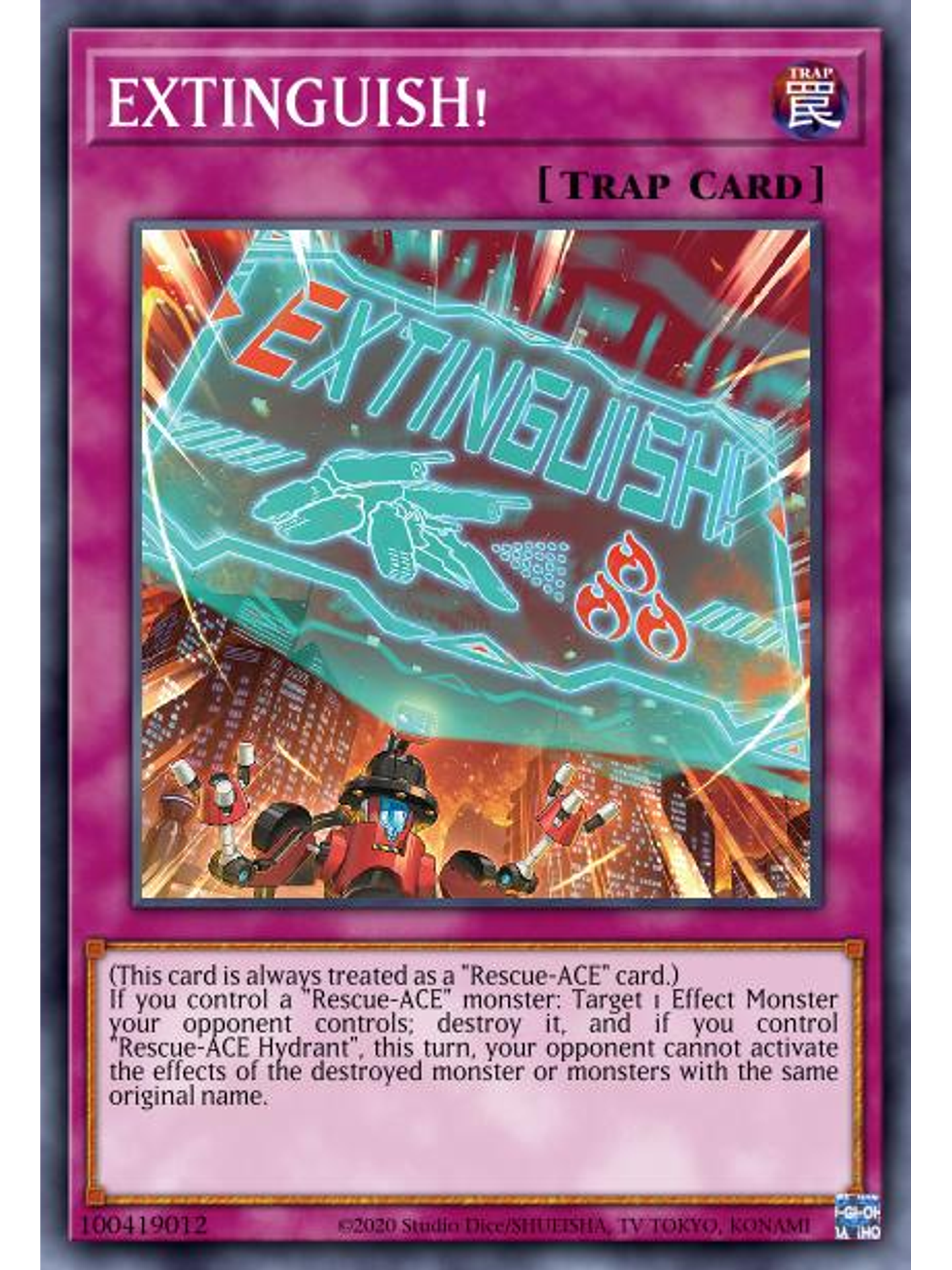 EXTINGUISH! - MP24-EN284 - Ultra Rare 1st Edition 1