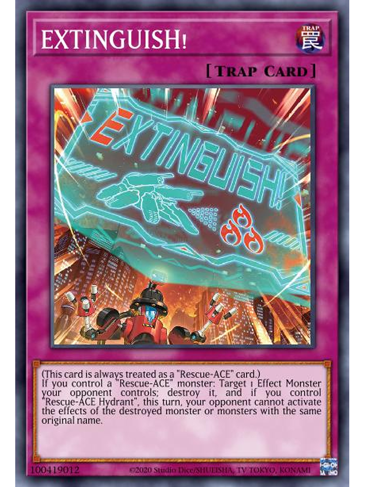 EXTINGUISH! - MP24-EN284 - Ultra Rare 1st Edition 1