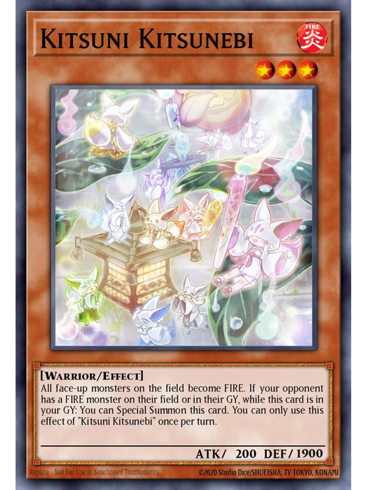 Kitsuni Kitsunebi - MP24-EN341 - Common 1st Edition 1