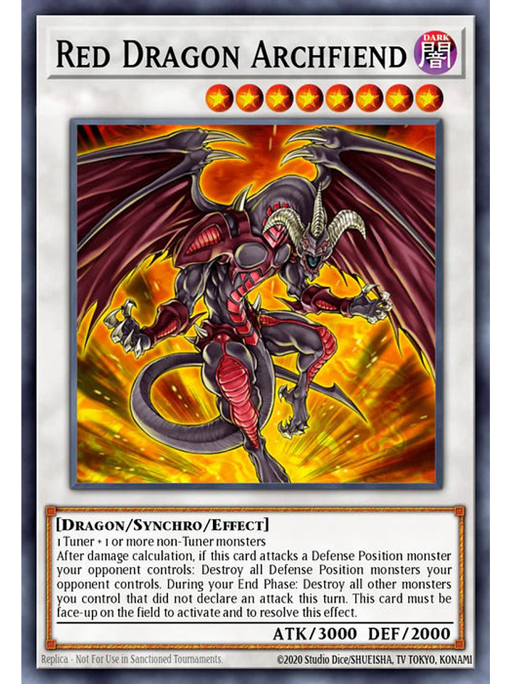 Red Dragon Archfiend - MP24-EN025 - Quarter Century Secret Rare 1st Edition 1