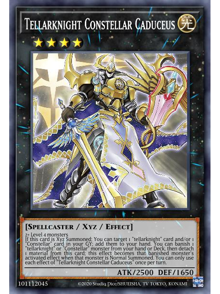 Tellarknight Constellar Caduceus - MP24-EN344 - Common 1st Edition 1