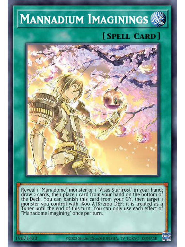 Mannadium Imaginings - MP24-EN196 - Ultra Rare 1st Edition 1