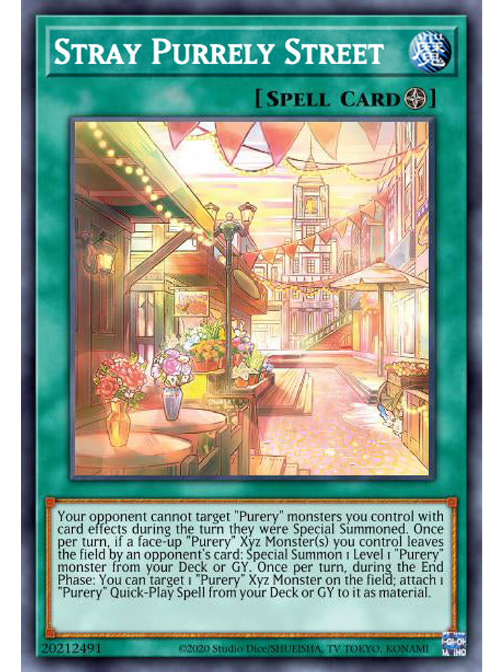 Stray Purrely Street - MP24-EN289 - Ultra Rare 1st Edition 1