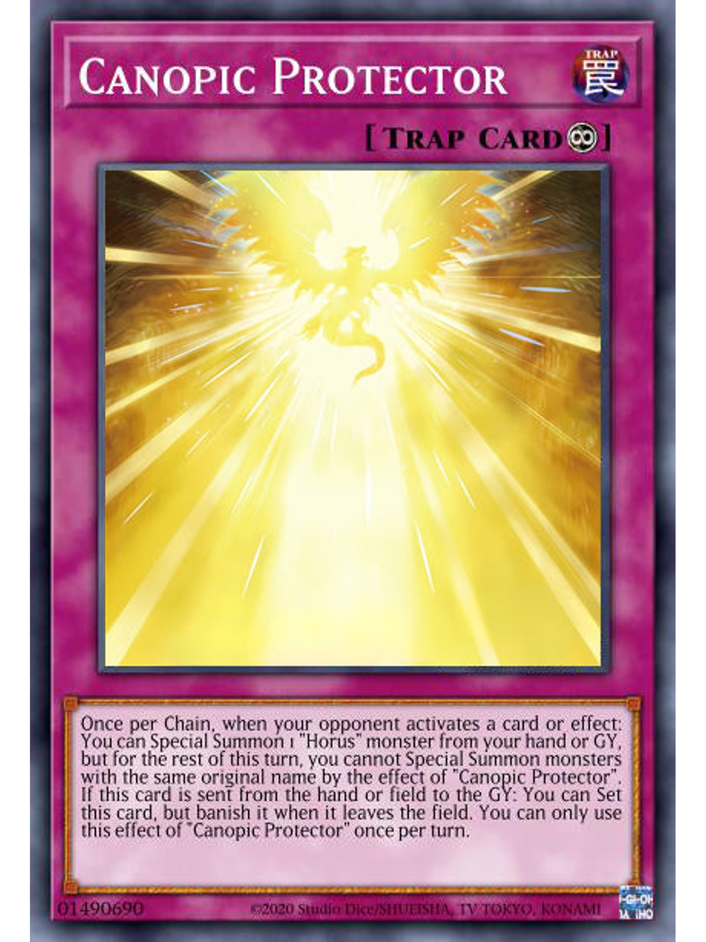 Canopic Protector - MP24-EN244 - Ultra Rare 1st Edition 1