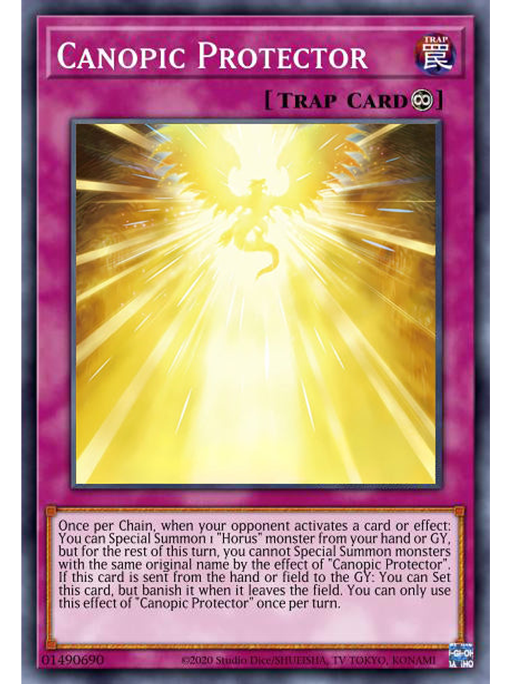 Canopic Protector - MP24-EN244 - Ultra Rare 1st Edition 1