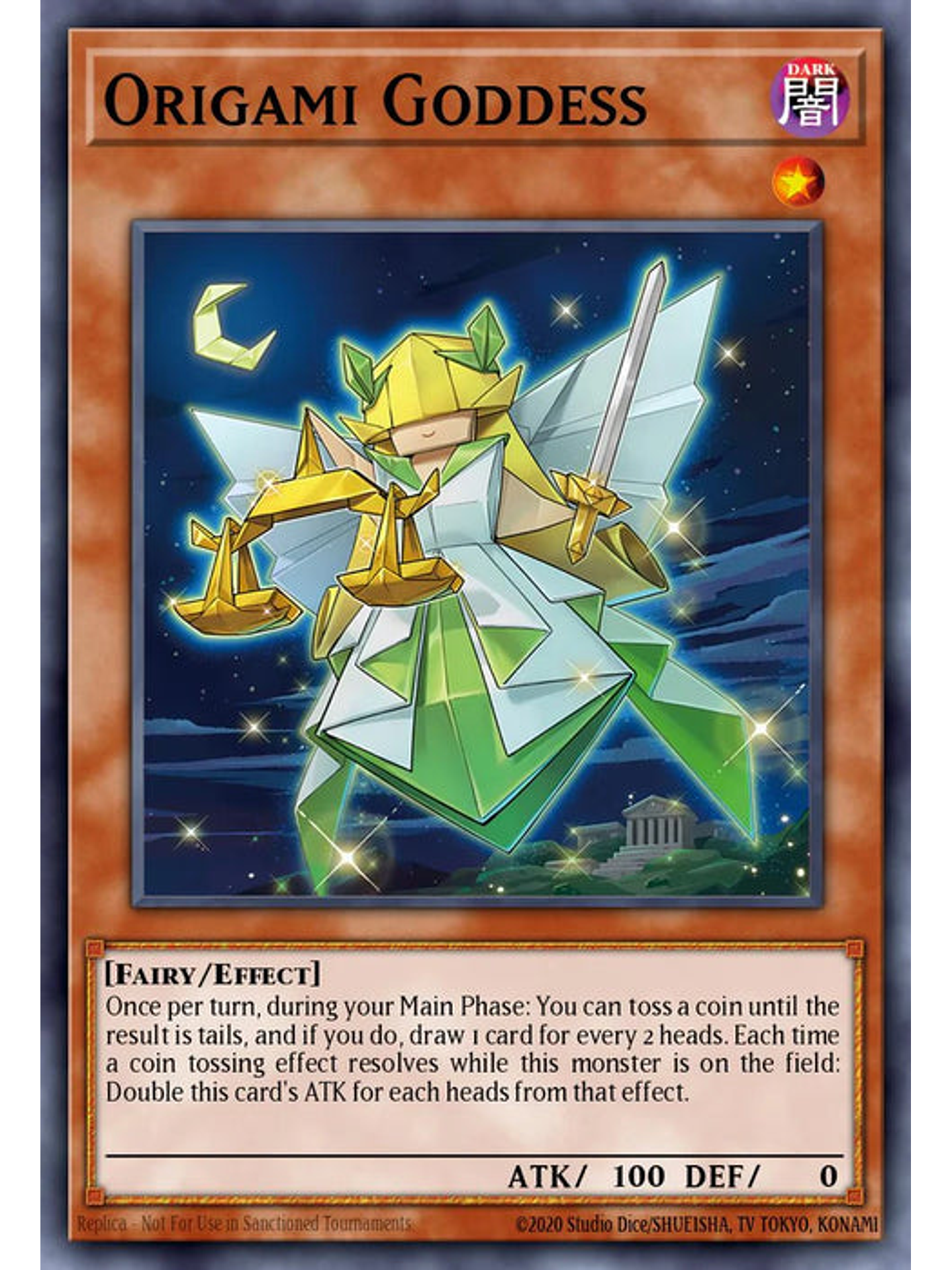 Origami Goddess - MP24-EN390 - Common 1st Edition 1