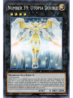 Number 39: Utopia Double - MP24-EN031 - Quarter Century Secret Rare 1st Edition